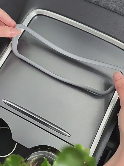 Tesla Model 3 / Y Silicone Rear View Mirror Edge Protective Covers in White , Black , Pink , Red & Grey