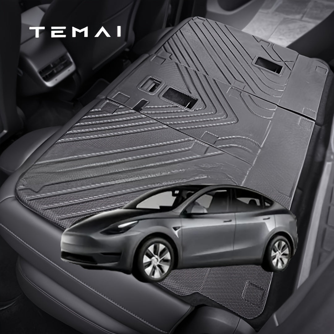 TPE Car Rear Seat Back Cushion for Tesla Model Y 2124 Durable Custom Fit
