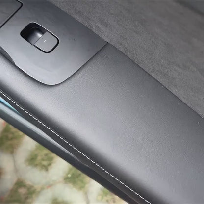 Carbon Fiber Electric Window Trim Pieces for Tesla Model 3 & Y  ( LHD )