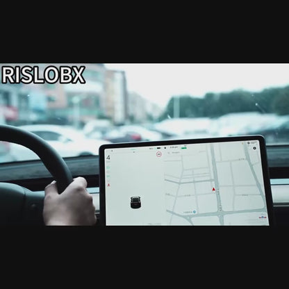 Tesla Model 3/Y Black Silicone Cup Holder & Storage