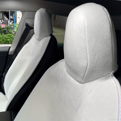 Protective Front Seat Covers for Tesla Model 3 / Y in Black or White - TESLARY Tesla Shop Accessories Europe Nederlands Ireland Deutschland Espana Alicante France Italia