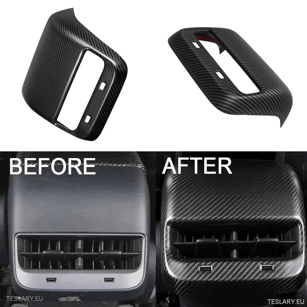 Rear Air Vent Covers for Tesla Model 3/Y - TESLARY Tesla Shop Accessories Europe Nederlands Ireland Deutschland Espana Alicante France Italia