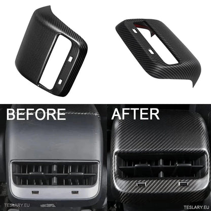 Rear Air Vent Covers for Tesla Model 3/Y - TESLARY Tesla Shop Accessories Europe Nederlands Ireland Deutschland Espana Alicante France Italia