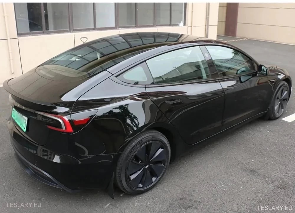Rear Trunk Spoiler for Tesla Model 3 Highland 2024 Onwards - TESLARY Tesla Shop Accessories Europe Nederlands Dublin Cork Ireland Deutschland Espana Alicante France Italia