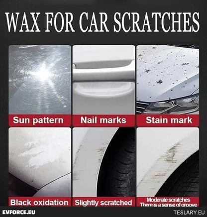 Scratch Wax Repair Paste for Tesla , BYD , MG , Kia and other EV Models - TESLARY Tesla Shop Accessories Europe Nederlands Ireland Deutschland Espana Alicante France Italia