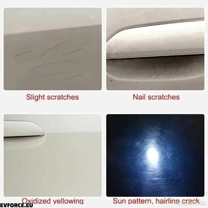 Scratch Wax Repair Paste for Tesla , BYD , MG , Kia and other EV Models - TESLARY Tesla Shop Accessories Europe Nederlands Ireland Deutschland Espana Alicante France Italia