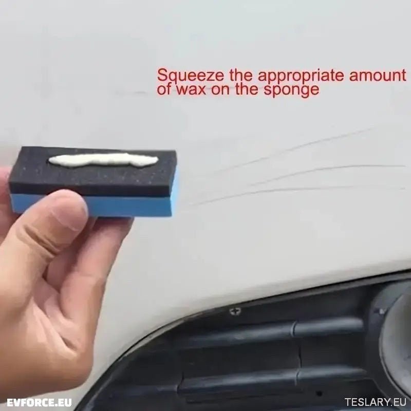 Scratch Wax Repair Paste for Tesla , BYD , MG , Kia and other EV Models - TESLARY Tesla Shop Accessories Europe Nederlands Ireland Deutschland Espana Alicante France Italia