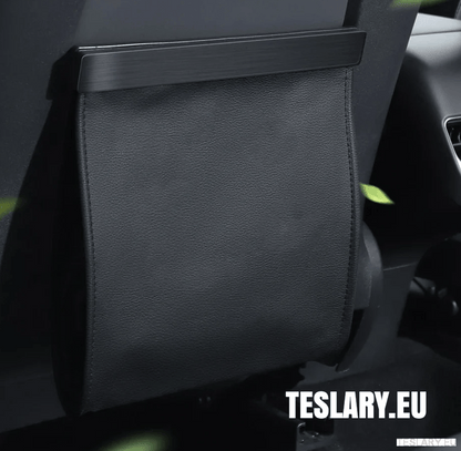 Seat Back Storage / Bag PU Leather with Led Light & Magnetic Lock - TESLARY Tesla Shop Accessories Europe Nederlands Dublin Cork Ireland Deutschland Espana Alicante France Italia