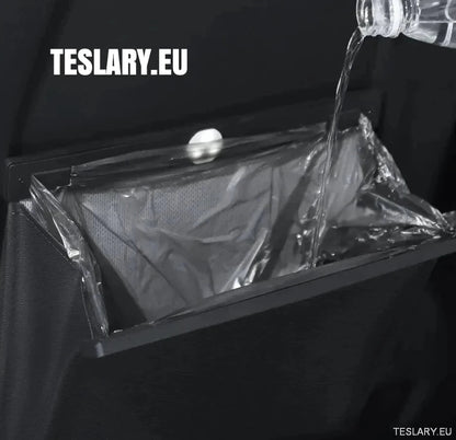 Seat Back Storage / Bag PU Leather with Led Light & Magnetic Lock - TESLARY Tesla Shop Accessories Europe Nederlands Ireland Deutschland Espana Alicante France Italia