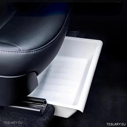 Seat Tray Organisers for Tesla Y - White or Black - TESLARY Tesla Shop Accessories Europe Nederlands Ireland Deutschland Espana Alicante France Italia
