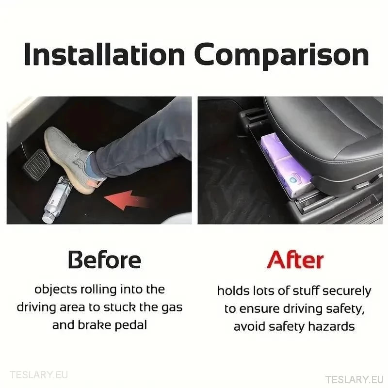 Seat Tray Organisers for Tesla Y - White or Black - TESLARY Tesla Shop Accessories Europe Nederlands Ireland Deutschland Espana Alicante France Italia