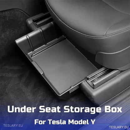 Seat Tray Organisers for Tesla Y - White or Black - TESLARY Tesla Shop Accessories Europe Nederlands Ireland Deutschland Espana Alicante France Italia