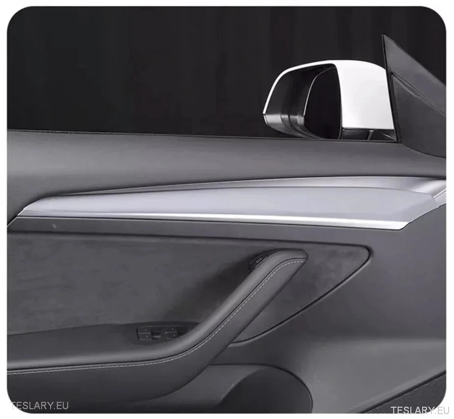 Silicone Dashboard Cover with Door Panel Inserts for Tesla 3/Y ( WHITE ) - TESLARY Tesla Shop Accessories Europe Nederlands Ireland Deutschland Espana Alicante France Italia