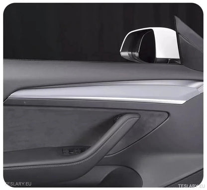 Silicone Dashboard Cover with Door Panel Inserts for Tesla 3/Y ( WHITE ) - TESLARY Tesla Shop Accessories Europe Nederlands Ireland Deutschland Espana Alicante France Italia