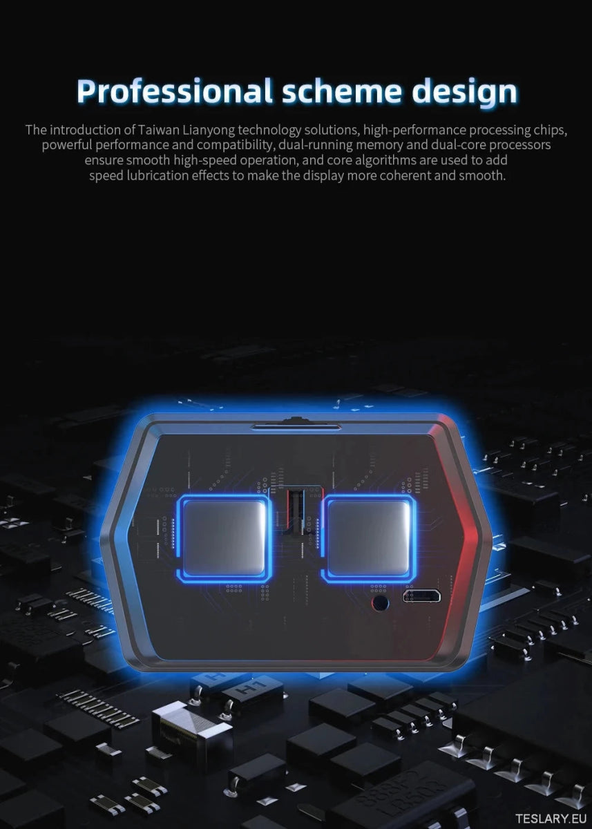 SmartDrive 2024: Advanced Car HUD with GPS & Safety Alerts - TESLARY Tesla Shop Accessories Europe Nederlands Ireland Deutschland Espana Alicante France Italia