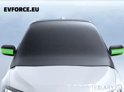 Snow & Frost Windshield Cover Tesla Model 3 , Highland , Model Y & Juniper - TESLARY Tesla Shop Accessories Europe Nederlands Dublin Cork Ireland Deutschland Espana Alicante France Italia