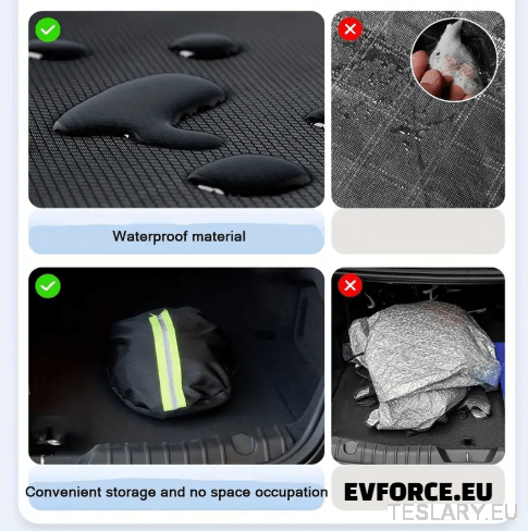 Snow & Frost Windshield Cover Tesla Model 3 , Highland , Model Y & Juniper - TESLARY Tesla Shop Accessories Europe Nederlands Dublin Cork Ireland Deutschland Espana Alicante France Italia