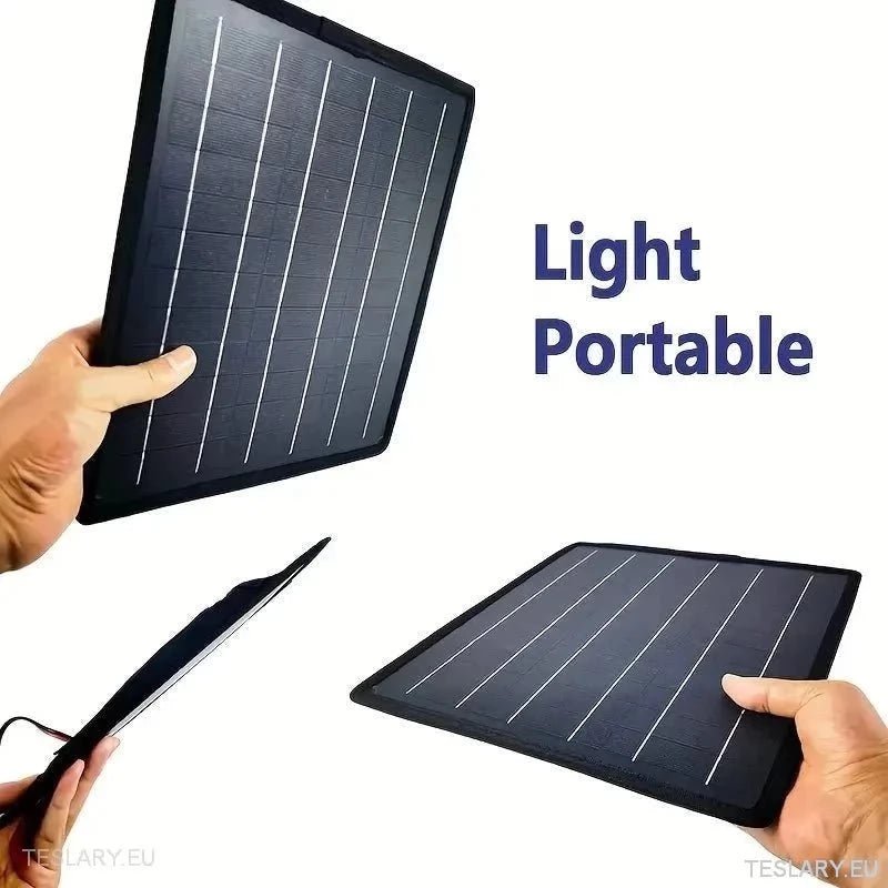 Solar Trickle Charger for Tesla EV 12 Volt Battery - TESLARY Tesla Shop Accessories Europe Nederlands Ireland Deutschland Espana Alicante France Italia