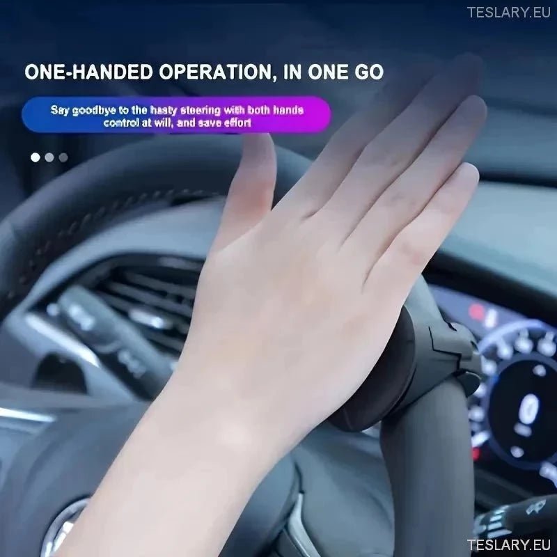Steering Wheel Non Slip Single Hand Control Booster for Tesla Y S X 3 - TESLARY Tesla Shop Accessories Europe Nederlands Ireland Deutschland Espana Alicante France Italia