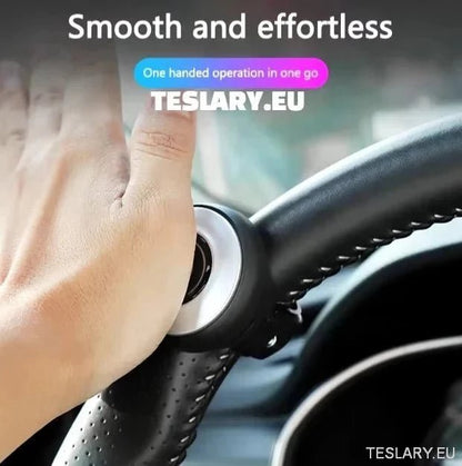 Steering Wheel Non Slip Single Hand Control Booster for Tesla Y S X 3 with Logo - TESLARY Tesla Shop Accessories Europe Nederlands Ireland Deutschland Espana Alicante France Italia