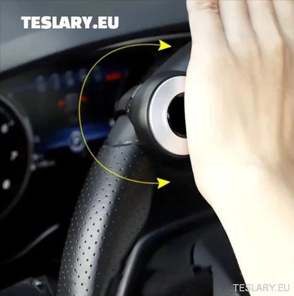 Steering Wheel Non Slip Single Hand Control Booster for Tesla Y S X 3 with Logo - TESLARY Tesla Shop Accessories Europe Nederlands Ireland Deutschland Espana Alicante France Italia
