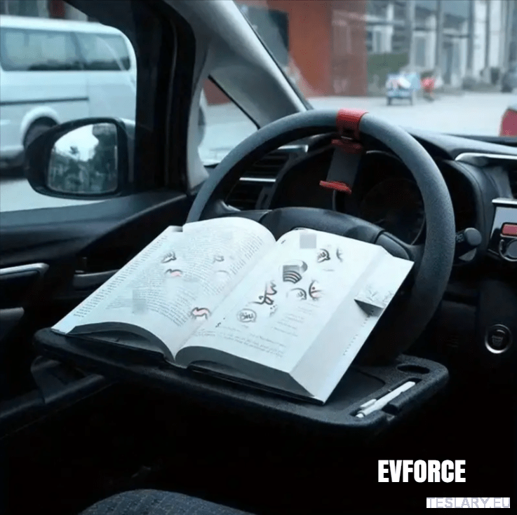 Steering Wheel Storage Table Universal for Tesla , BYD , MG & More - TESLARY Tesla Shop Accessories Europe Nederlands Dublin Cork Ireland Deutschland Espana Alicante France Italia