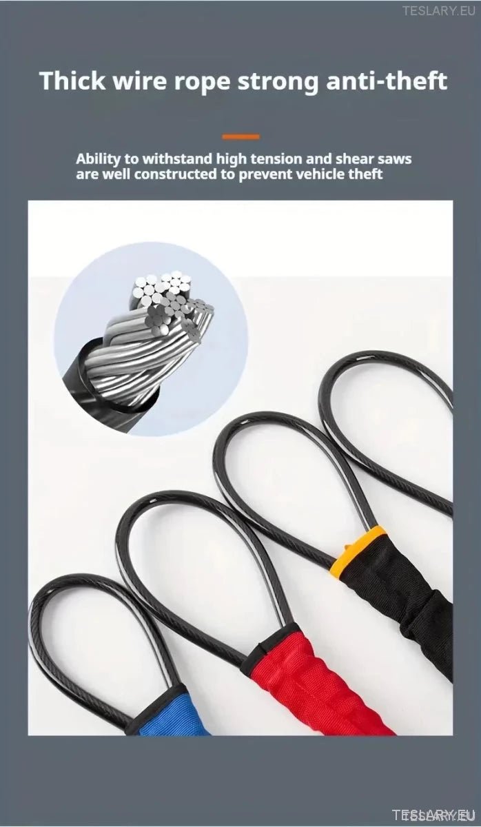 Steering Wheel to Seat Belt Security Lock For Tesla Model 3 . Y & Highland - TESLARY Tesla Shop Accessories Europe Nederlands Ireland Deutschland Espana Alicante France Italia