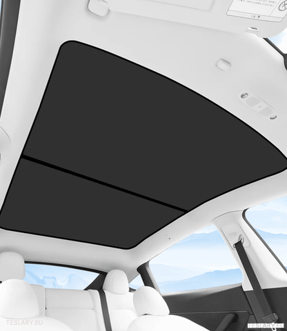 Sunshade Protection for Glass Roof for Tesla 3 & Y - TESLARY Tesla Shop Accessories Europe Nederlands Dublin Cork Ireland Deutschland Espana Alicante France Italia