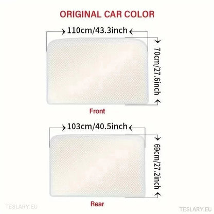 Sunshade Protection for Glass Roof for Tesla 3 & Y - TESLARY Tesla Shop Accessories Europe Nederlands Ireland Deutschland Espana Alicante France Italia