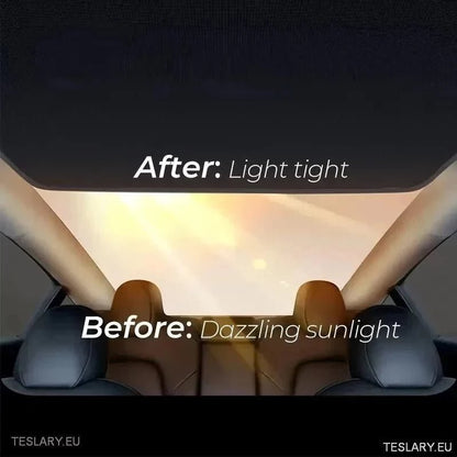 Sunshade Protection for Glass Roof for Tesla 3 & Y - TESLARY Tesla Shop Accessories Europe Nederlands Ireland Deutschland Espana Alicante France Italia