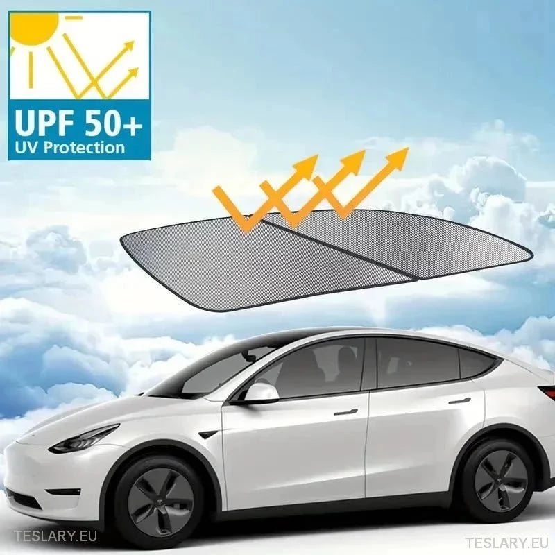 Sunshade Protection for Glass Roof for Tesla 3 & Y - TESLARY Tesla Shop Accessories Europe Nederlands Ireland Deutschland Espana Alicante France Italia