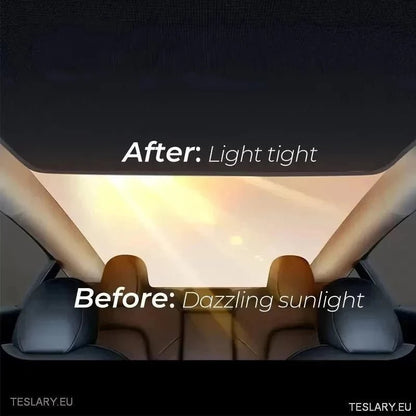 Sunshade Protection for Glass Roof for Tesla 3 & Y - TESLARY Tesla Shop Accessories Europe Nederlands Ireland Deutschland Espana Alicante France Italia