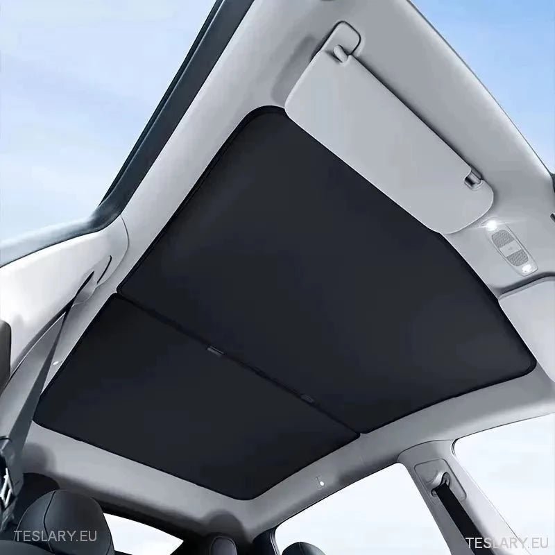 Sunshade Protection for Glass Roof for Tesla 3 & Y - TESLARY Tesla Shop Accessories Europe Nederlands Ireland Deutschland Espana Alicante France Italia