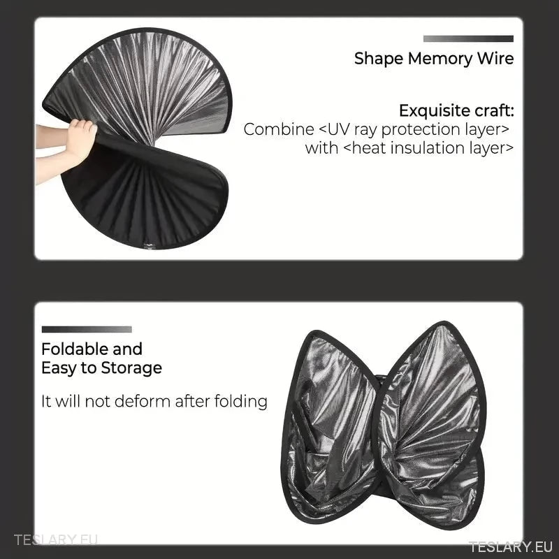 Sunshade Protection for Glass Roof for Tesla 3 & Y - TESLARY Tesla Shop Accessories Europe Nederlands Ireland Deutschland Espana Alicante France Italia