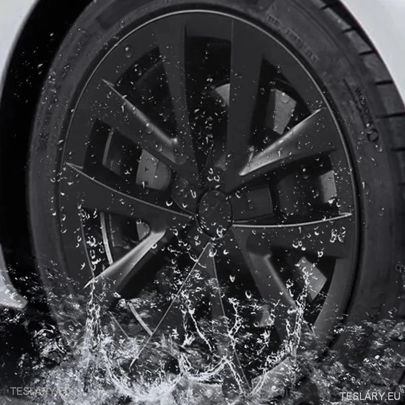 Tesla 3 18" Full Rim Silver / Grey Arachnid Sport Style Wheel Covers - TESLARY Tesla Shop Accessories Europe Nederlands Ireland Deutschland Espana Alicante France Italia