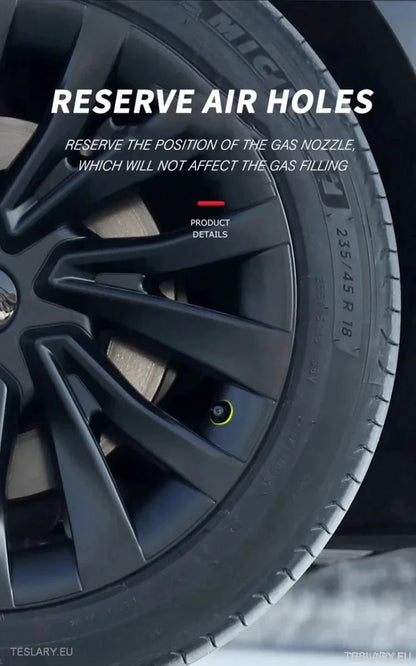 Tesla 3 Highland 18" Full Rim Silver Sport Style Wheel Covers - TESLARY Tesla Shop Accessories Europe Nederlands Ireland Deutschland Espana Alicante France Italia