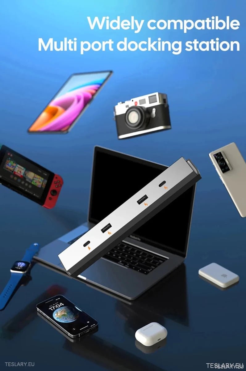 Tesla 3 Highland 4 - 1 USB Expansion Hub - TESLARY Tesla Shop Accessories Europe Nederlands Ireland Deutschland Espana Alicante France Italia