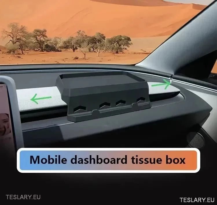 Tesla 3+ Highland Phone & Dash Storage Organiser - TESLARY Tesla Shop Accessories Europe Nederlands Ireland Deutschland Espana Alicante France Italia