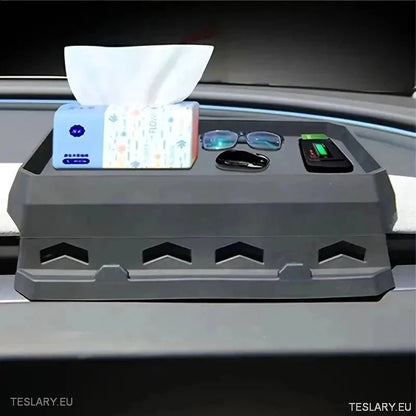 Tesla 3+ Highland Phone & Dash Storage Organiser - TESLARY Tesla Shop Accessories Europe Nederlands Ireland Deutschland Espana Alicante France Italia