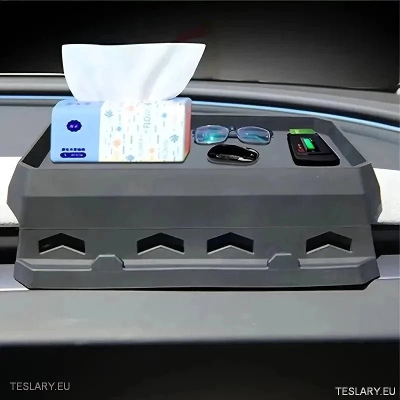 Tesla 3+ Highland Phone & Dash Storage Organiser - TESLARY Tesla Shop Accessories Europe Nederlands Ireland Deutschland Espana Alicante France Italia