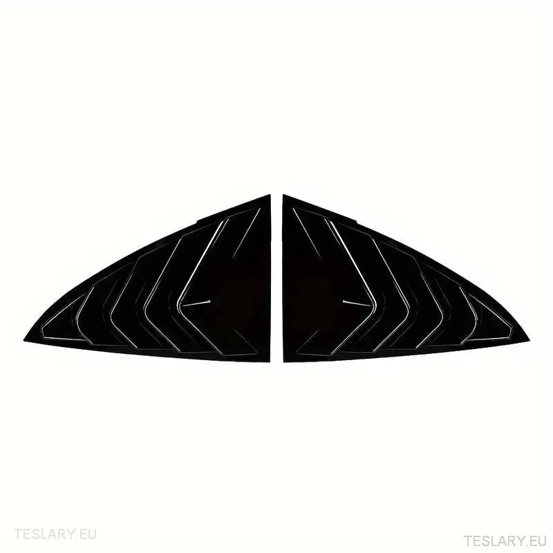 Tesla 3 Highland Sports Style Rear Side Windows Splitter ( 2 Pieces ) - TESLARY Tesla Shop Accessories Europe Nederlands Ireland Deutschland Espana Alicante France Italia