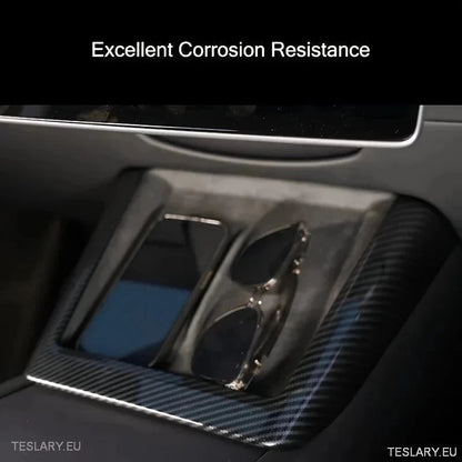 Tesla 3+ Highland Wireless Charger Carbon Fiber Trim - TESLARY Tesla Shop Accessories Europe Nederlands Ireland Deutschland Espana Alicante France Italia