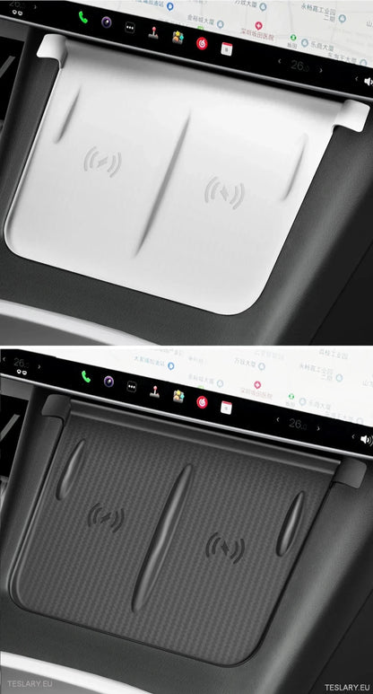Tesla 3 / Y & Highland Silicone Antislip Cover for Wireless Charge Pad - TESLARY Tesla Shop Accessories Europe Nederlands Ireland Deutschland Espana Alicante France Italia