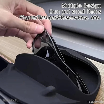 Tesla 3 / Y Phone & Dash Storage Organiser ( Steering Wheel ) - TESLARY Tesla Shop Accessories Europe Nederlands Ireland Deutschland Espana Alicante France Italia