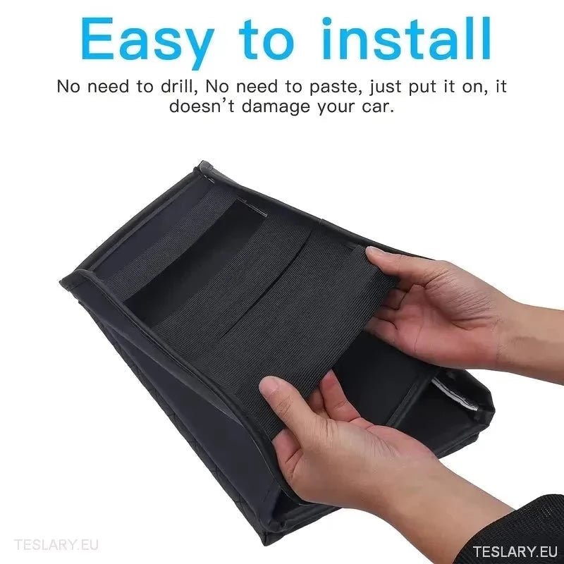 Tesla 3/Y Centre Console PU Leather Console Protector - TESLARY Tesla Shop Accessories Europe Nederlands Ireland Deutschland Espana Alicante France Italia