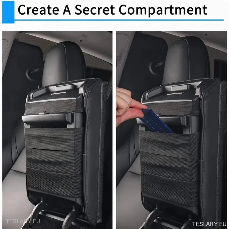 Tesla 3/Y Centre Console PU Leather Console Protector - TESLARY Tesla Shop Accessories Europe Nederlands Ireland Deutschland Espana Alicante France Italia