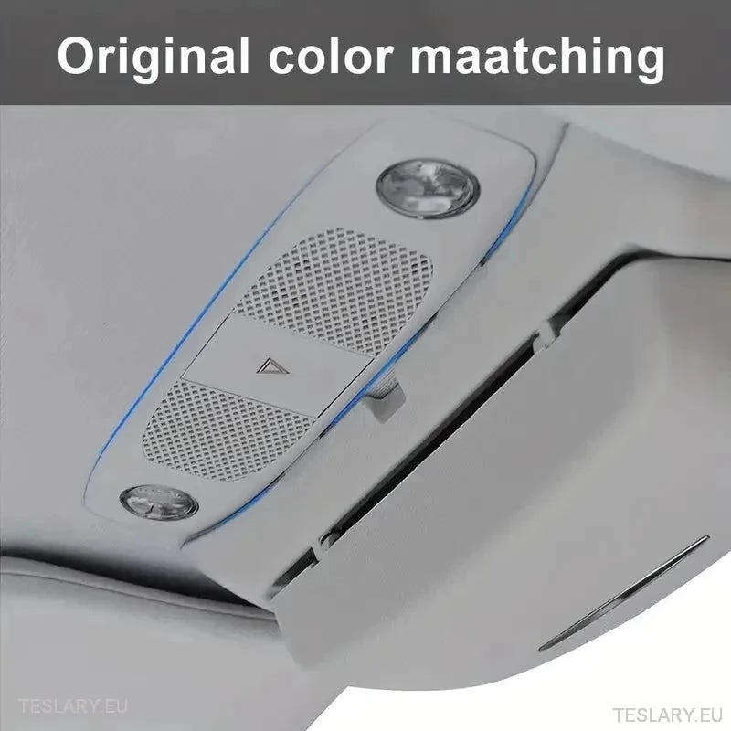 Tesla 3/Y Glasses Holder Matching Interior Trim - TESLARY Tesla Shop Accessories Europe Nederlands Ireland Deutschland Espana Alicante France Italia