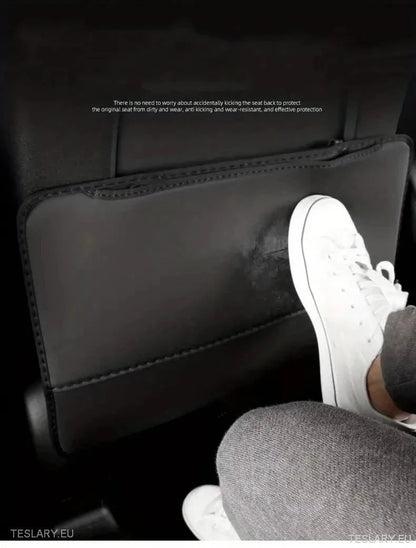 Tesla 3/Y Seat Back Anti Kick Pads & Storage ( TWIN PACK ) - TESLARY Tesla Shop Accessories Europe Nederlands Ireland Deutschland Espana Alicante France Italia