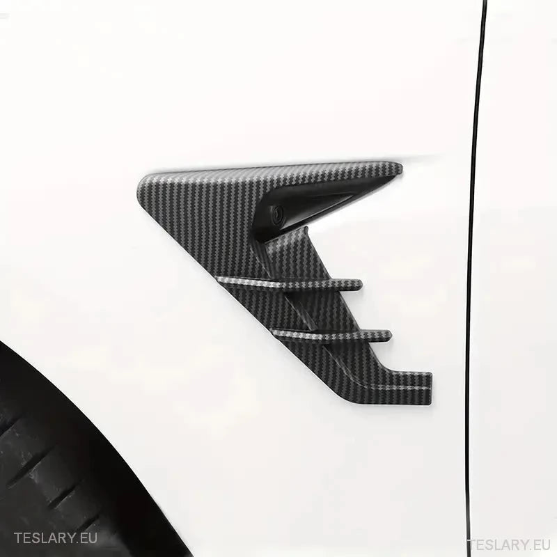 Tesla 3/Y Side Camera Thunder Wing Blade Design - TESLARY Tesla Shop Accessories Europe Nederlands Ireland Deutschland Espana Alicante France Italia