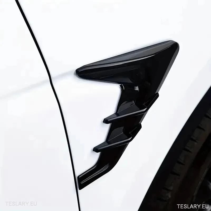 Tesla 3/Y Side Camera Thunder Wing Blade Design - TESLARY Tesla Shop Accessories Europe Nederlands Ireland Deutschland Espana Alicante France Italia